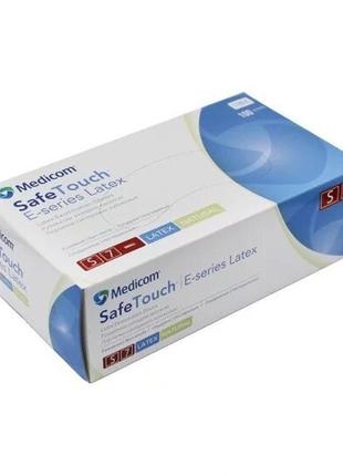 Рукавички латексні оглядові medicom safe-touch e-series (1126_...