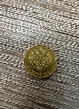 Золотая монета2 фото