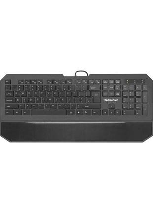 Клавіатура defender oscar sm-600 pro usb black