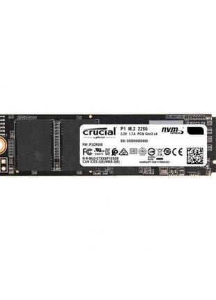 Жесткий диск (ssd) m.2 500gb micron crucial p1 (ct500p1ssd8) (...