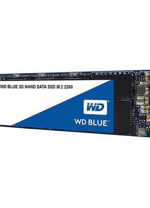 Жорсткий диск (ssd) m.2 500 gb western digital blue (wds500g2b0b)