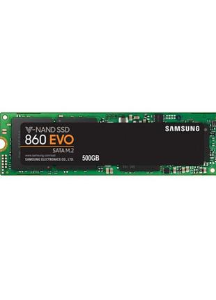 Жесткий диск (ssd) m.2 500gb samsung 860 evo (mz-n6e500bw)