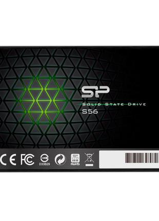 Жесткий диск (ssd) 2.5'' 120gb silicon power slim s56 (sp120gb...