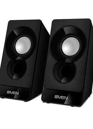 Акустична система 2.0 sven 300 black