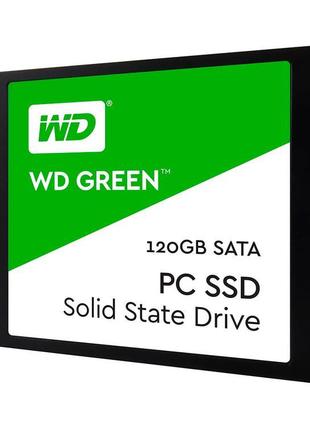 Жорсткий диск (ssd) 2.5" 120gb western digital green (wds120g2...