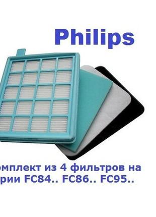 Набір фільтрів на пилосос philips fc8471 fc8632