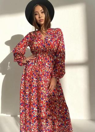 Легкое миди платье6 фото