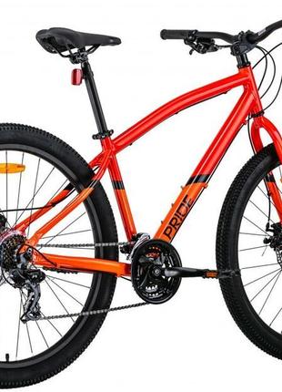 Велосипед 27,5" pride rocksteady al 7.1 рама - l 2023 червоний