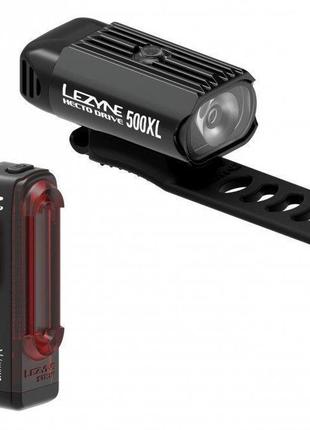 Комплект світла lezyne hecto drive 500xl /strip pair (чорний-ч...