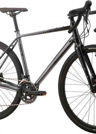 Велосипед 28" pride rocx 8.4 рама - l 2023 чорний2 фото