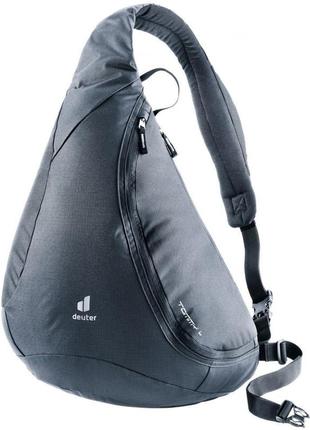 Сумка-рюкзак deuter tommy (m, 7000 black)