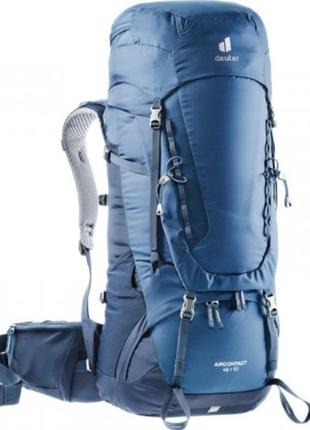 Рюкзак deuter aircontact 45 + 10 (midnight-navy)