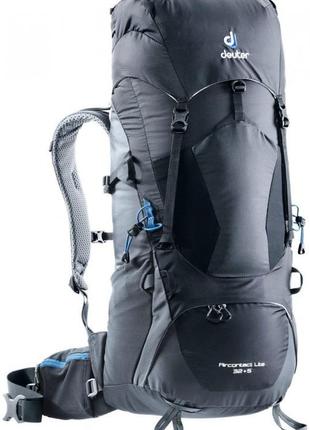 Рюкзак deuter aircontact lite 32 + 5 (black-graphite)