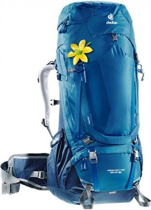 Рюкзак deuter aircontact pro 55 + 15 sl (ocean-midnight)