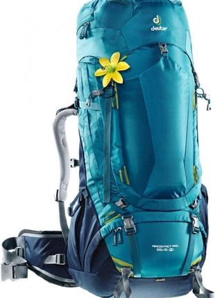 Рюкзак deuter aircontact pro 65 + 15 sl (denim-midnightht)