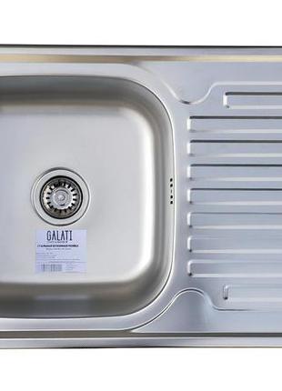 Кухонна мийка galati petrika 1.0c textura