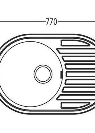 Кухонна мийка galati dana satin