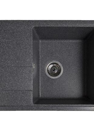 Кухонна мийка romzha cerand grafit (201)