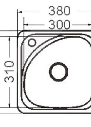 Кухонна мийка galati mala nova textura