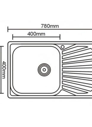 Кухонна мийка galati constanta textura