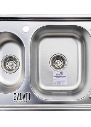 Кухонна мийка romzha meduza 1.5c textura