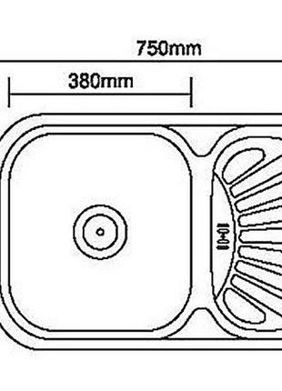 Кухонна мийка galati stela textura