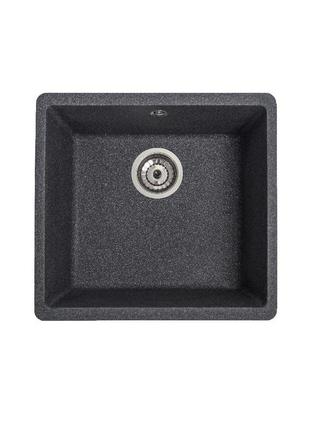 Кухонна мийка romzha mira u-400 grafit (201)