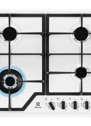 Варильна поверхня газова electrolux gpe363mw