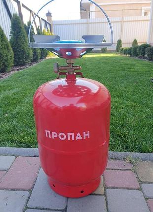 Комплект газовий кемпінговий балон superplast bk ukraine (12 л)