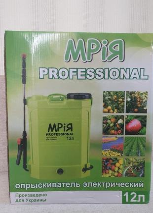 Акумуляторний обприскувач, электроопрыскиватель мрія 12л