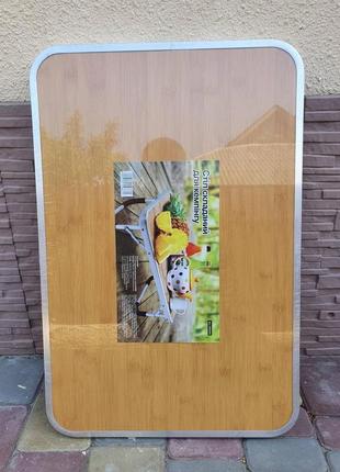 Стіл туристичної розкладної gw052 коричневий