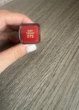 Max factor помада colour elixir new зволожуюча №075 ruby tuesday