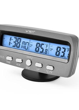 Годинник автомобільні vst 7045 бортовий комп'ютер