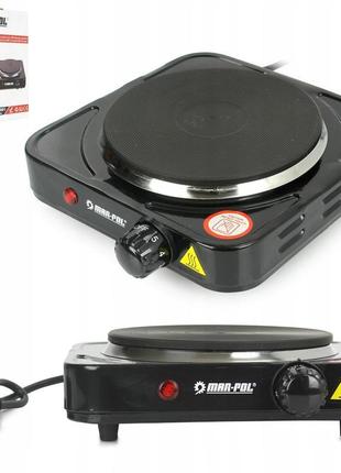 Електропліта дискова mar-pol m92 ( 1 конфорка, моще 1000w)