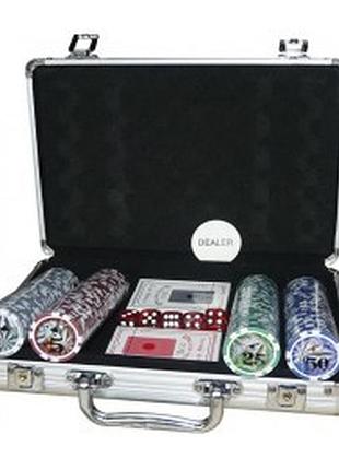 Покерний набір на 200 фішок номіналом №200n