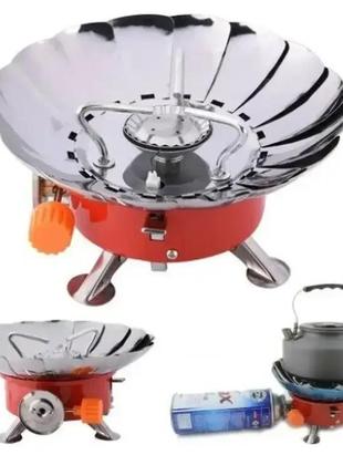 Туристична портативна газова горлка yanccuan yc-203/201 з п'єз...