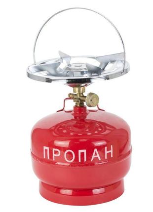 Газовий балон туристичний sigma 5л комплект газовий кемпінг