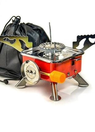 Портативна газова плита туристична з п'єзоподжичем yancuan yc-...