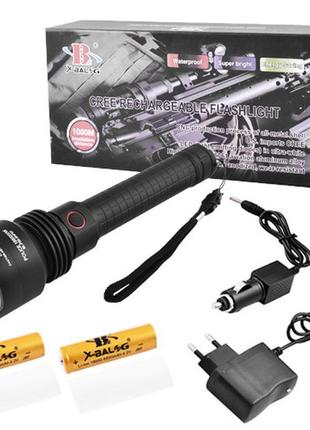 Ліхтар police p50-xhp50, зу 220v/12v, 2x26650 (2x18650)