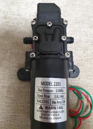 Насос електричний kf-2203 / 4004 12 з датчиком тиску для элект...