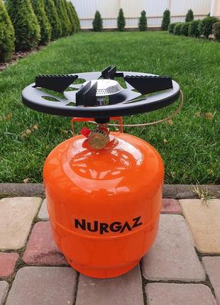 Туристичний газовий балон nurgaz 8 л туреччина