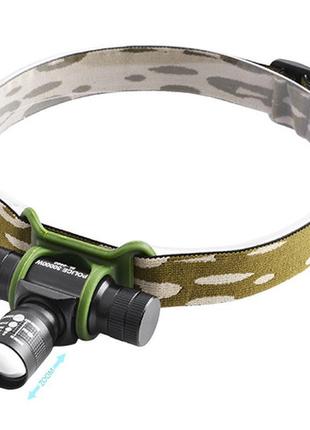 Ліхтар налобний police 6660-xpe, зу 220v, 1x14500, zoom, чохол