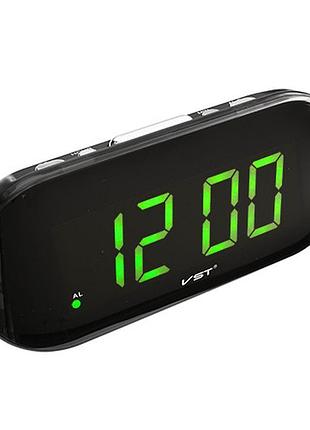 Годинник мережеві vst-717-5 сині, usb 4