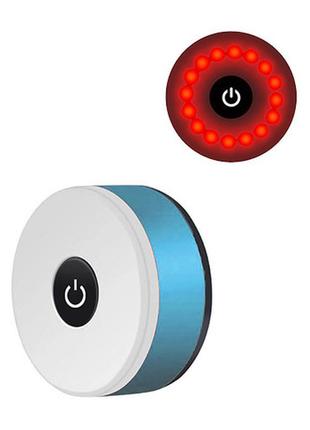 Ліхтар велосипедний t05-16led (red), вбудований акумулятор, зу...