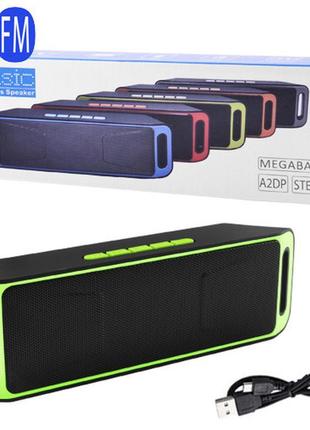 Bluetooth-колонка sc-208 c функцією speakerphone, радіо