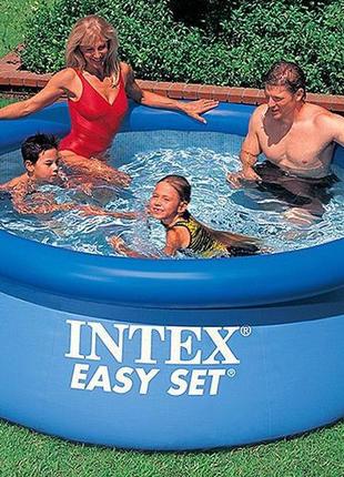 Intex 28110, надувний басейн easy set
