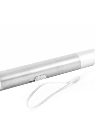 Ліхтар брелок 1504 ultra-glow, лазер, вбудований акумулятор, з...