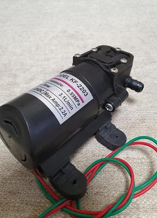 Насос електричний kf-2203 12 в для электроопрыскивателей