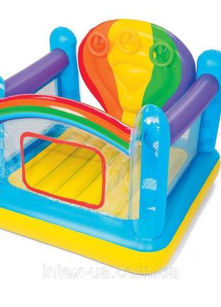 Дитячий надувний батут bestway 52269 «повітряна куля» 175 х 17...