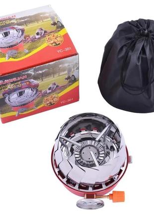 Газова плита (горання - примус) yancuan yc-203/201 з п'єзоподі...